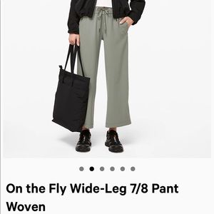 Lululemon pants with Lulu bag!